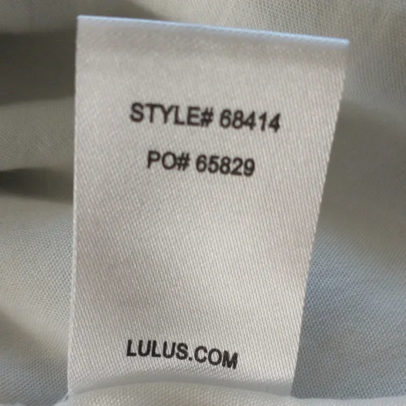 Lulu's green chambray striped ruffle romper S - Picture 10 of 10